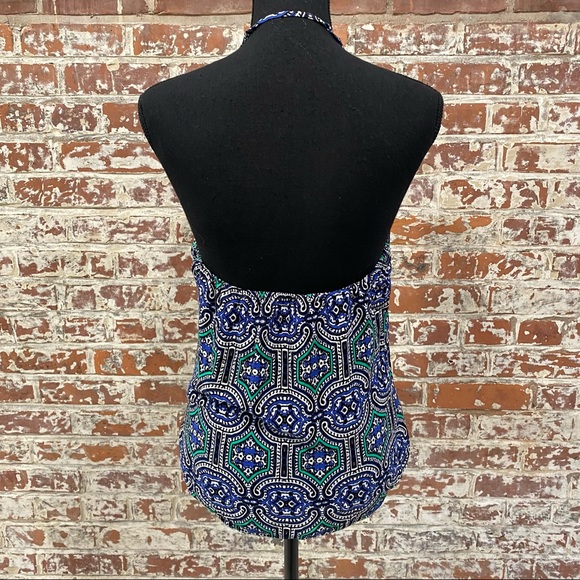 DECKER Mixology Halter Top Plunge Blouse - Picture 10 of 10